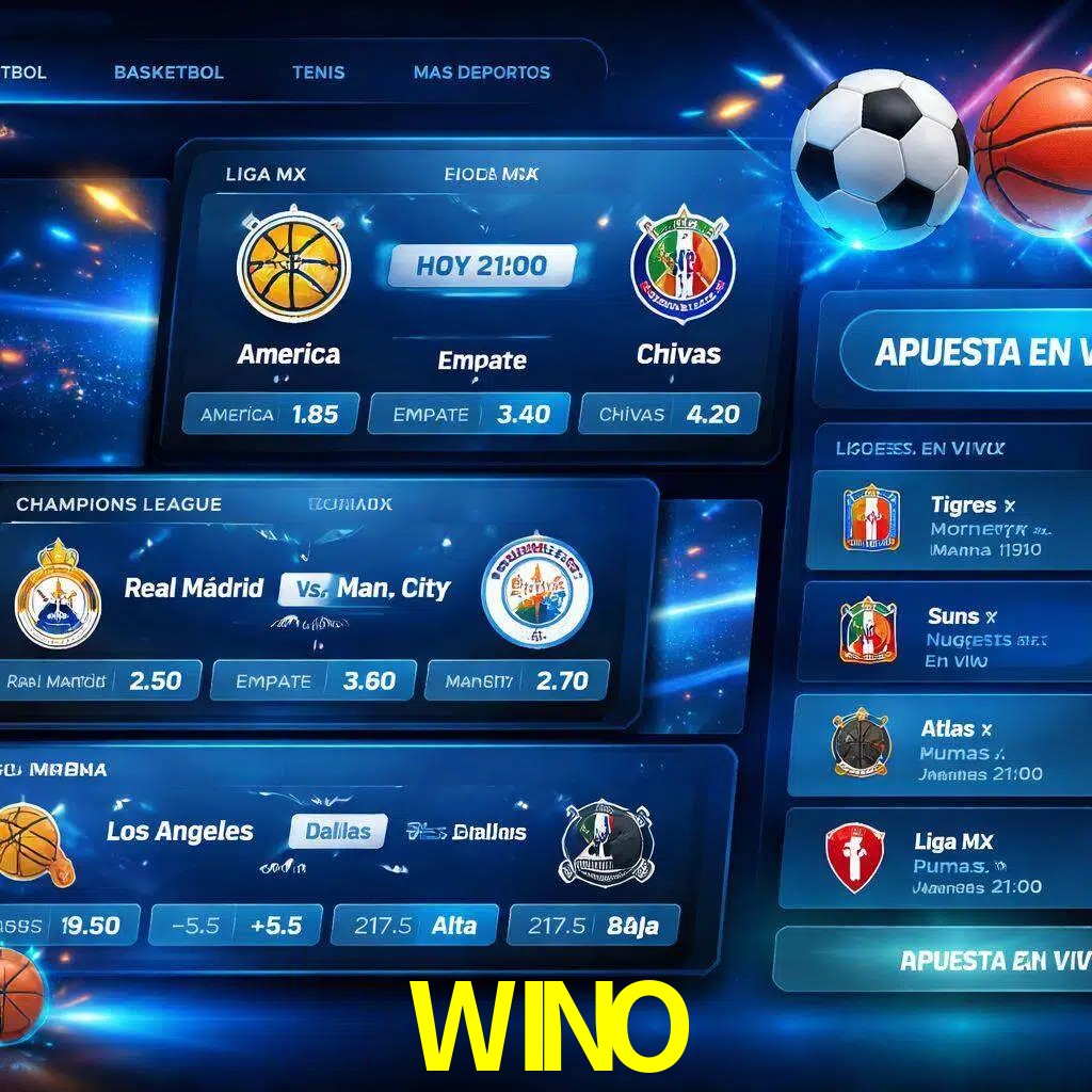 Mercados de apuestas deportivas WINO para jugadores en México